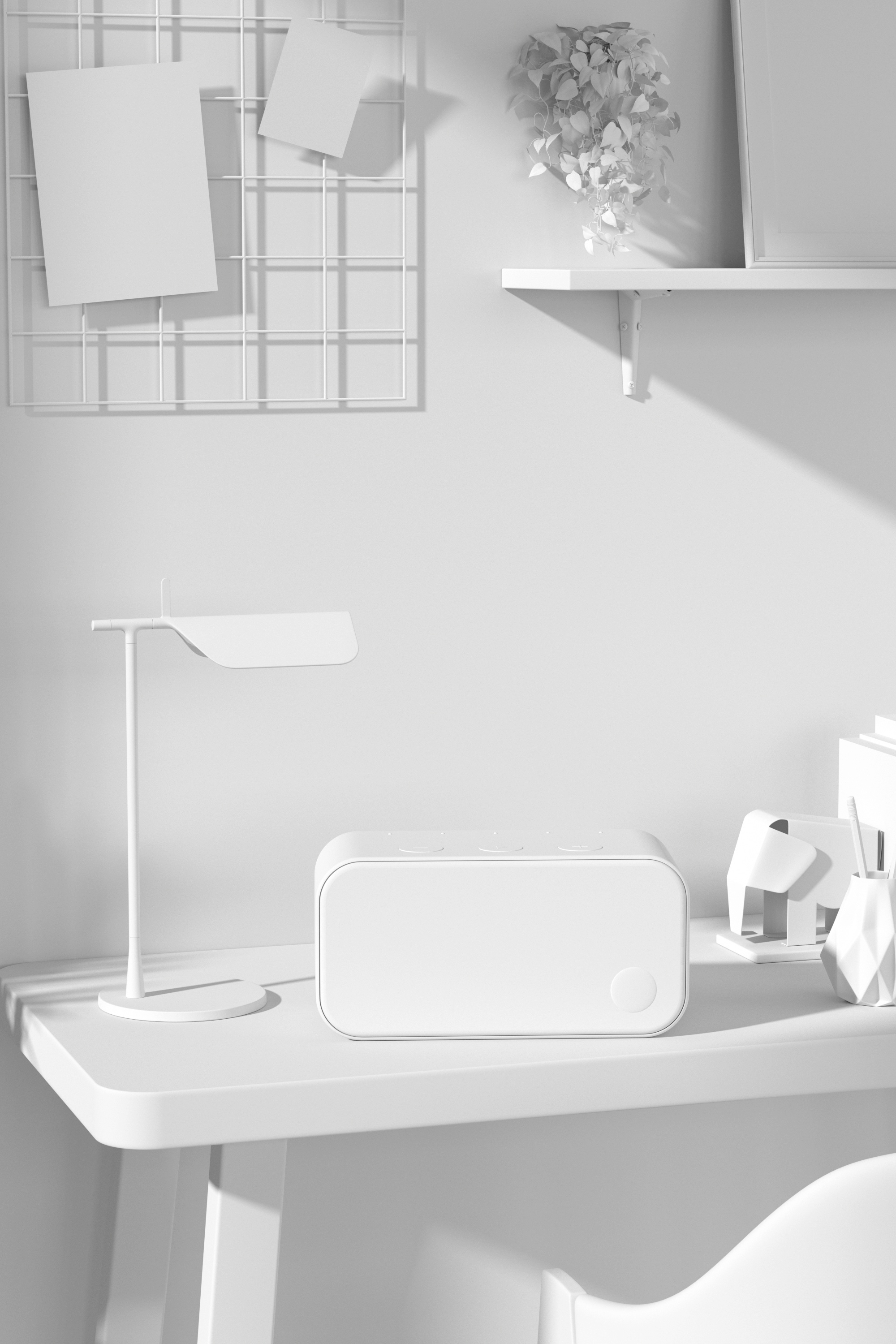 蓝牙音箱 展示场景渲染工程插图C4D工程、Octane渲染C4D模型网