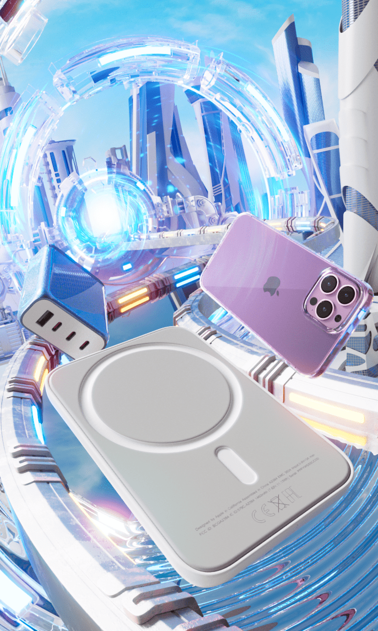 数码3C产品海报渲染工程