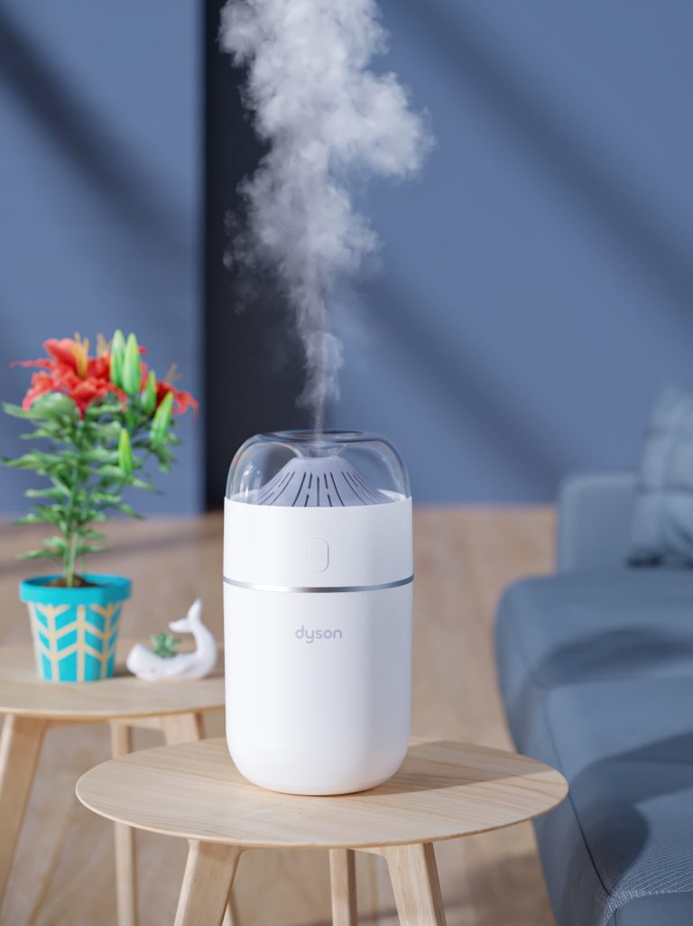 戴森加湿器使用场景c4d渲染工程